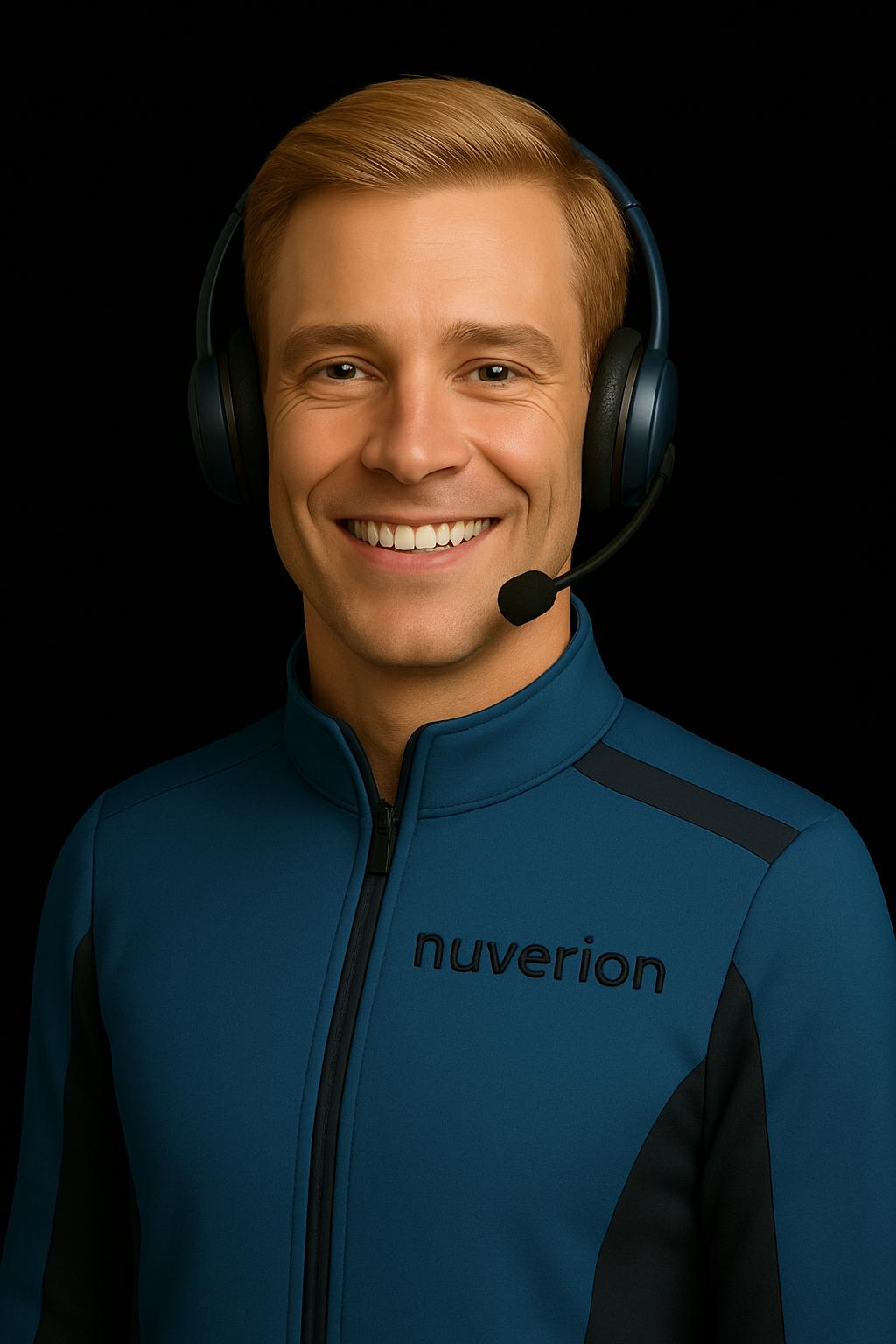 AI Receptionist handling inbound calls, scheduling, and customer greetings | Nuverion